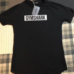 Gym shark short sleeve shirt